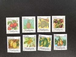 Malajzia postatiszta gyümölcsök 1986