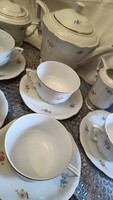 Zsolnay elf eared complete tea set