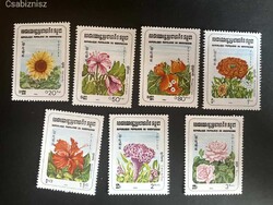 Kambodzsa postatiszta virágok 1983