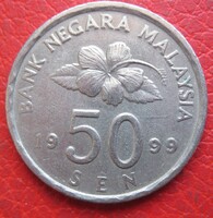 Malajzia  50 sen 1999 (N23)