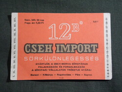 Sör címke,Pannonia sörgyár Pécs,Sopron,Kőbánya,Cseh import sör,0.5 L, 7.30.Ft-