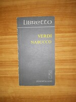 Giuseppe Verdi Nabucco - Zeneműkiadó Vállalat 1979