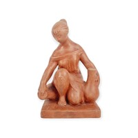 Kucs Béla terrakotta szobor - 52846