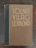 Tolnai új világlexikona 1926 első kötet A-BAD, régi könyv