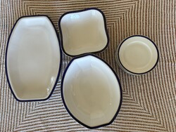 Antik cseh porcelán készlet