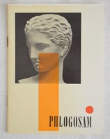 Phlogosam kenőcs gyógyszer termékismertető prospektus reklám Kőbányai Gyógyszerárugyár Budapest X.