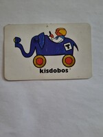 Kisdobos 1975. évi kártyanaptár. Kisdobos! Neked segít, Veled játszik a kisdobos