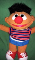 VINTAGE beszélő TYCO 1996 JIM HENDERSON - ERNIE Sesame Street plüss figura 36cm a képek szerint