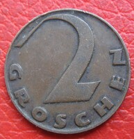 Ausztria 2 groschen 1929 (S26)