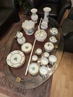 Herendi Apponyi zöld 40 részes készlet