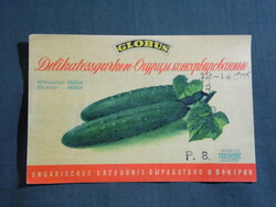 Konzerv befőtt címke,Magyar konzervgyár,GLOBUS,csemegeuborka konzerv,