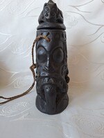 Faragott fa kulacs,  Tiki kulacs