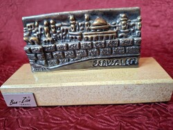 Ben- Zion Israel- Jerusalem , ezüstözött dísztárgy