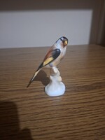 Aquincumi porcelán madár. Hibátlan. Jelzett