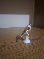 Aquincum porcelán madár. 10,2 cm. Hibátlan. Jelzett