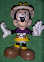 Eredeti SCHLEICH DISNEY - MIKI MOUSE EGÉR afrikai szafari kalapban festett gumi figura képek szerint
