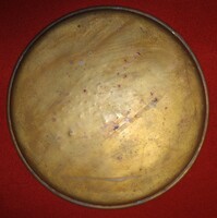 Mérleg tányér - réz, lapos
