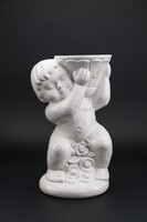 Bay német kerámia, virágtartó, figurális posztamens
