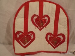 KANNA MELEGEN TARTÓ - ALKUKÉPES - ANGOL - TEABABA - KÉZIMUNKA - 30 x 30 cm - ÚJSZERŰ