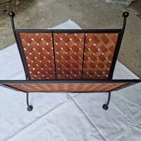 Wrought Iron Modern Newspaper Holder