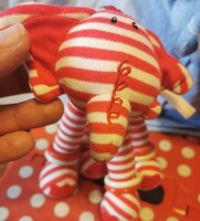 Jellycat plüssök 093. (Jelly Kitten Stripped Elephant) - Jellycat plushies 093.