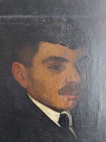 Parobek Alajos portré 1919  - Szegedi festmény