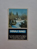 KRAJ RAD - 1976. évi kártyanaptár