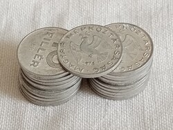 Pénzérme 014 - Magyar Népköztársaság 10 Fillér BP. 21db egyben vegyes alumínium alu