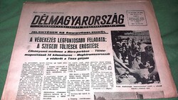 1970.május 27. szerda DÉLMAGYARORSZÁG napilap újság a képek szerint