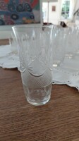 12x3  darabos kristály pohár készlet