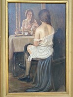 Borzássy Béla Tükör előtt