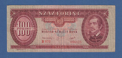 100 Forint 1949 Rákosi címeres "Piros százas"