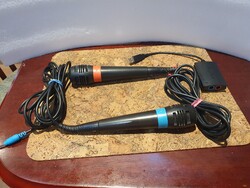 Retro playstation singstar mikrofonok újszerű állapotban együtt ps1 ps2 ps3 b3