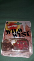 CORGI -western postakocsi -MATCHBOX méretű bontatlan dobozával fém kisautó a képek szerint