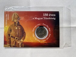 2020 150 éves a Magyar Tűzoltóság 50 Forint elsőnapi veret bliszter