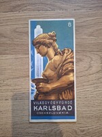 Világgyógyfürdő Karlsbad Prospektus