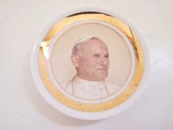 Hollóházi II. János Pál Pápa Falitányér