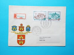 (C10) - FDC - 1972. Óbuda-Buda-Pest - hiányos