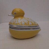 Hollóházi porcelán bombonier