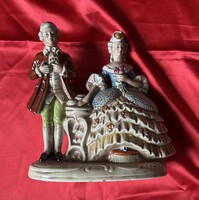 Barokk porcelán pár