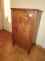Régi egy fiókos komód, éjjeliszekrény