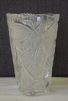 Ólomkristály üveg váza A313