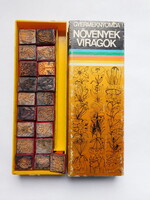 Retro gyereknyomda Szyksznian Wanda grafikáival - Növények, virágok - 1979