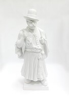 Herendi fehér mázas betyár figura (ZAL-R89043)