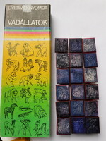 Retro gyereknyomda Szyksznian Wanda grafikáival - Vadállatok - 1979