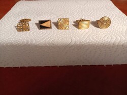 Mandzsetta gomb 5 db - egyben vagy darabonként is