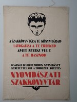 NYOMDÁSZATI SZAKKÖNYVTÁR - PÁLYÁZATI PLAKÁTTERV