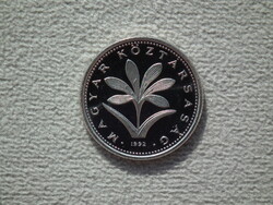 1992 PROOF (tükörveret) 2 Forint, első évjárat, csupán 1000 példány!!