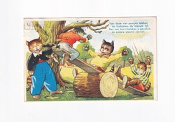M:10 Cicás mese képeslap 1953
