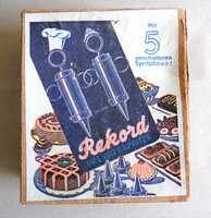 Antik tortadíszítő készlet